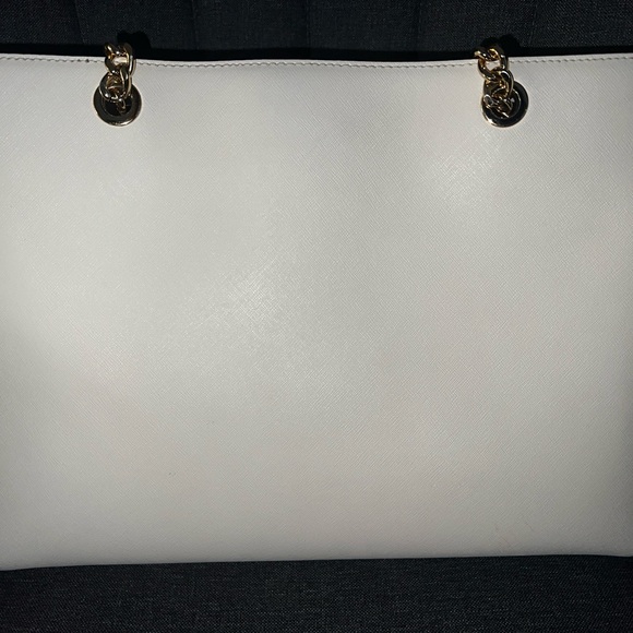 Michael Kors Susannah Purse ivory gold - Picture 2 of 6